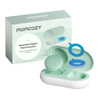 Termometër inteligjent për bebe Momcozy T31 Smart, wearable, me aplikacion, Bluetooth